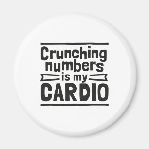 Imã Números de Batida É Meu Cardio
