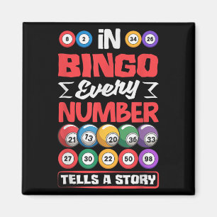 Imã Números de bingo contam história - Gambl da Loteri