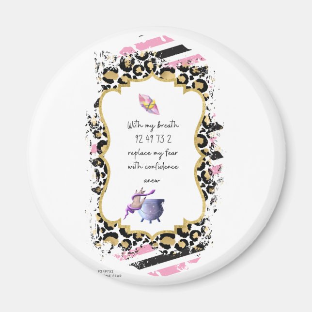 Imã Números de Grabovoi para Liberdade do Medo (Frente)