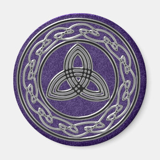 Imã Números de Rodas Célticas Metálicas Silver e Trind