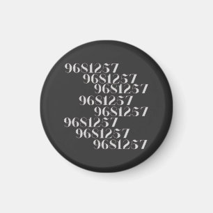 Imã Números Grabovoi 9681257