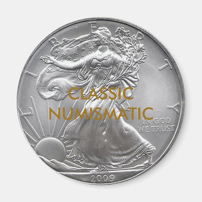 IMÃ NUMISMÁTICO CLÁSSICO (Frente)