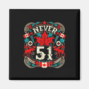 Imã Nunca 51 Canada Maple Leaf Vintage - Cana em dific