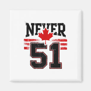 Imã Nunca 51 Canada Maple Leaf Vintage - Cana em dific