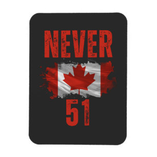 Ímã Nunca 51 Canadá não está à venda