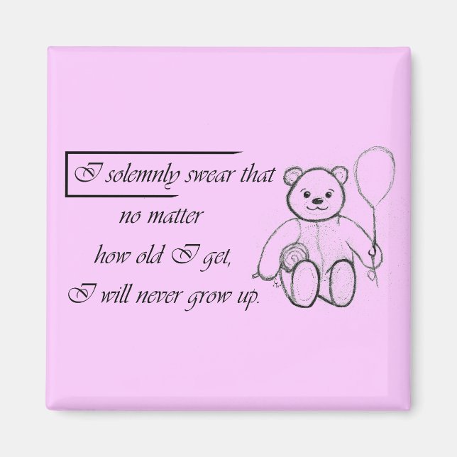 Imã Nunca Crescer (Frente)