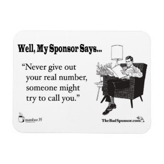 Ímã Nunca dê seu número real...