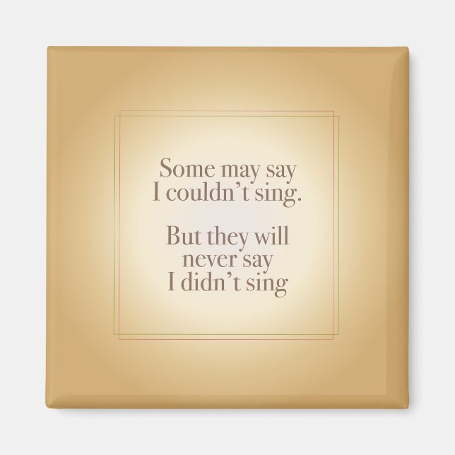 Imã Nunca disse que não cantava (Frente)