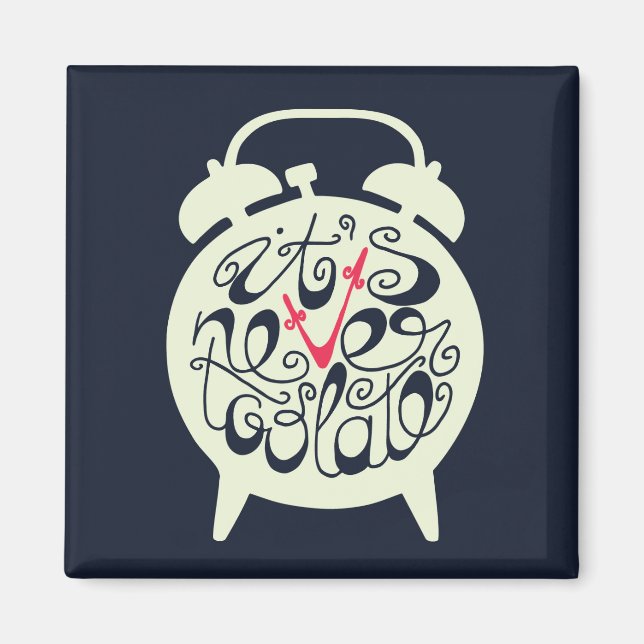 Imã Nunca é tarde demais (Frente)