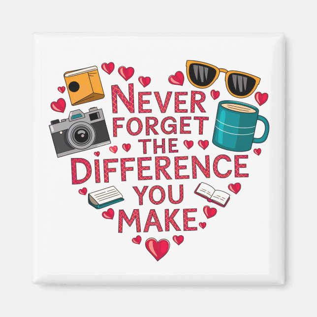 Imã Nunca Esqueça A Diferença Que Faz, Graças (Frente)