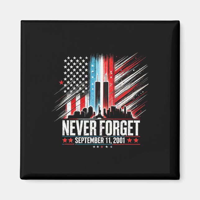 Imã Nunca Esqueça o 11 de setembro de 2001 Dia Memoria (Frente)