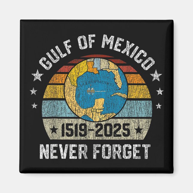 Imã Nunca Esqueça O Golfo Do México 1519 2025 (Frente)