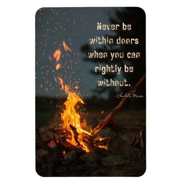 Ímã Nunca Esteja Dentro Das Portas Quando Você Pode Es (Vertical)