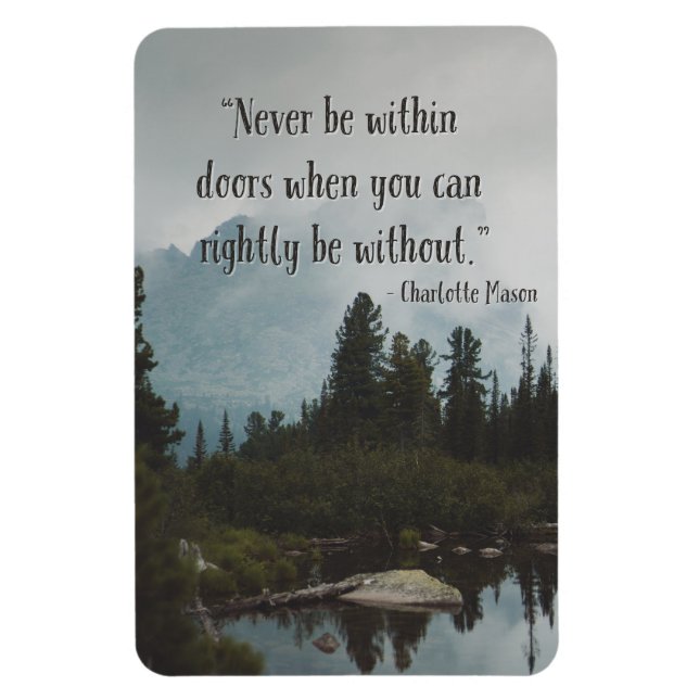 Ímã Nunca Esteja Dentro Das Portas Quando Você Pode Es (Vertical)