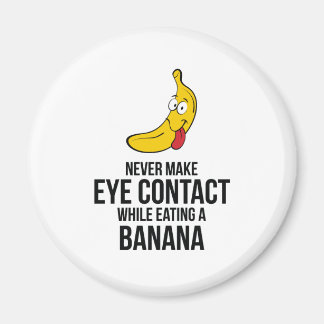 Imã Nunca Façam Contato Olho Enquanto Comem Banana