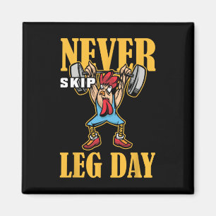 Imã Nunca Ignorar o Workout de Pesagem do Dia da Perna