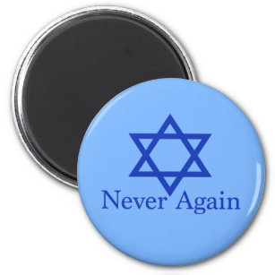 Imã Nunca Mais O Holocausto Judeu Lembra Azul
