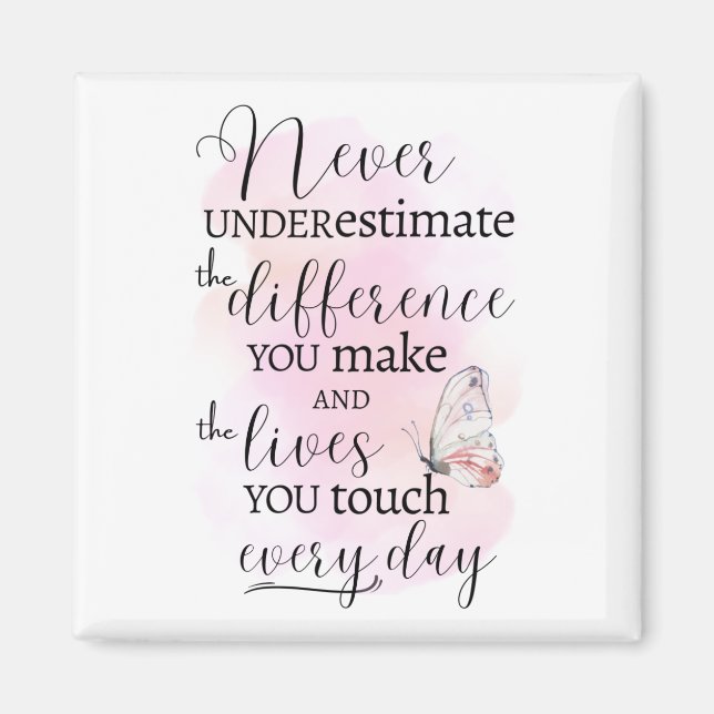 Imã Nunca Subestime a diferença que você faz (Frente)