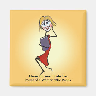 Imã Nunca subestime o poder de uma mulher que lê