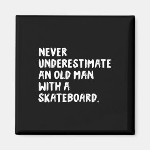 Imã Nunca Subestime Um Homem Velho Com Um Skate