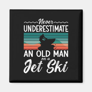 Imã Nunca Subestime Um Homem Velho Jet Ski Jet Skiing