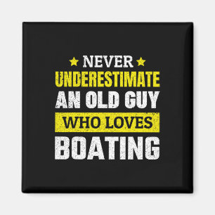Imã Nunca Subestime Um Velho Que Ama Barcos F