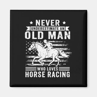 Imã Nunca Subestime Um Velho Que Ama Rac Cavalo