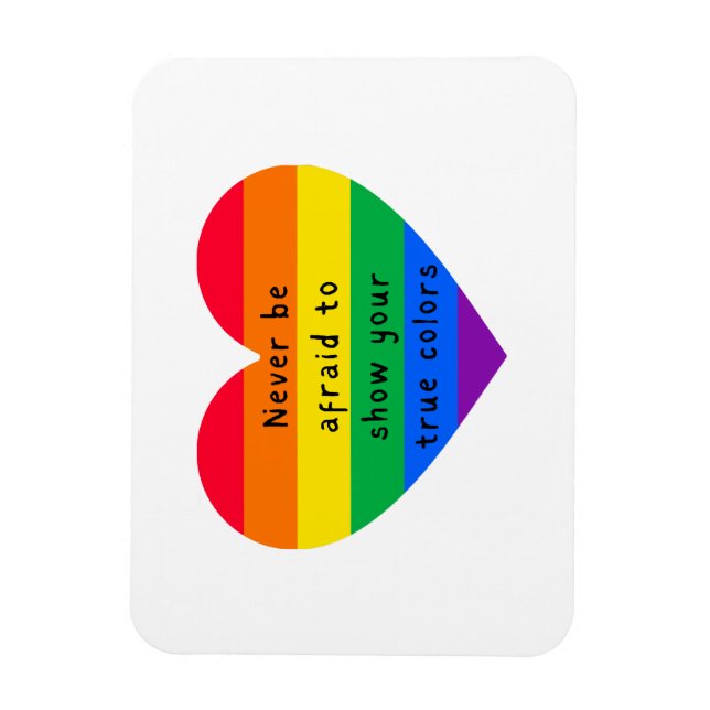 Ímã Nunca tenha medo (Vertical)