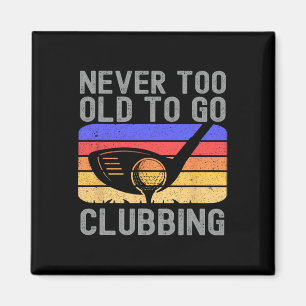 Imã Nunca Velho Demais Para Ir a Balada Golfista de Go