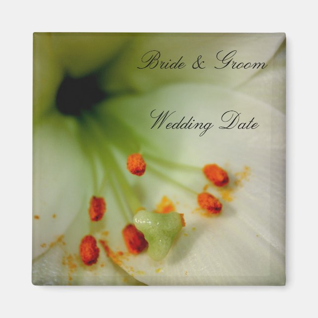 Imã Nupido de Souvenir - Flores (Frente)