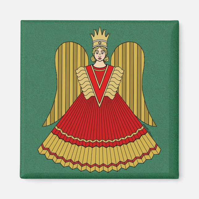 Imã Nuremberg Christmas Angel (Frente)