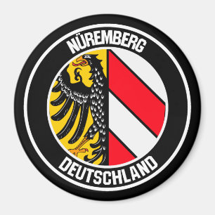 Imã Nuremberga Round Emblem