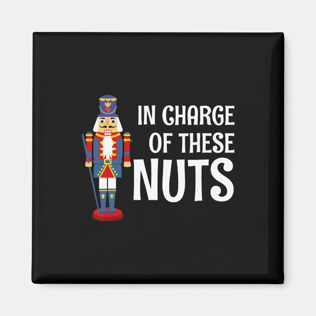 Imã Nutcracker Costume Dancer Ballerina Gift Natal (Frente)