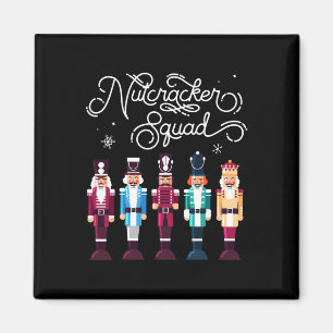 Imã Nutcracker Squad Holiday Christmas Boy Girl Women