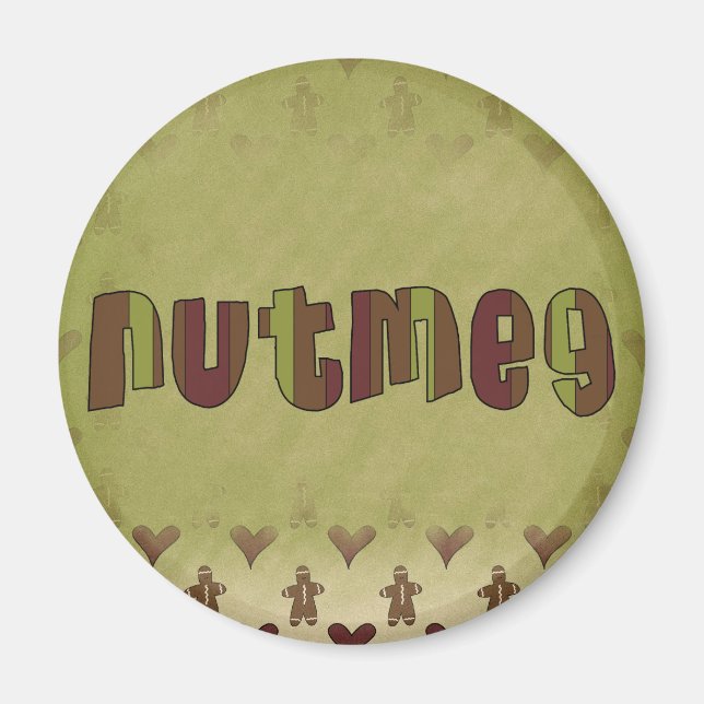 Imã Nutmeg Magnet (Frente)