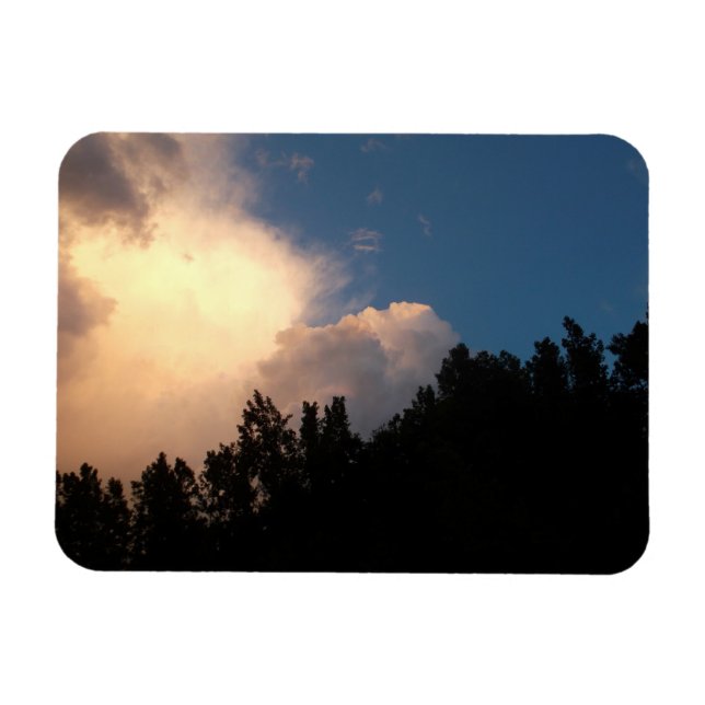 Ímã Nuvem brilhante (Horizontal)