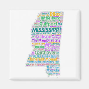 Imã Nuvem da palavra de Mississippi