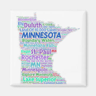 Imã Nuvem de Palavras de Minnesota