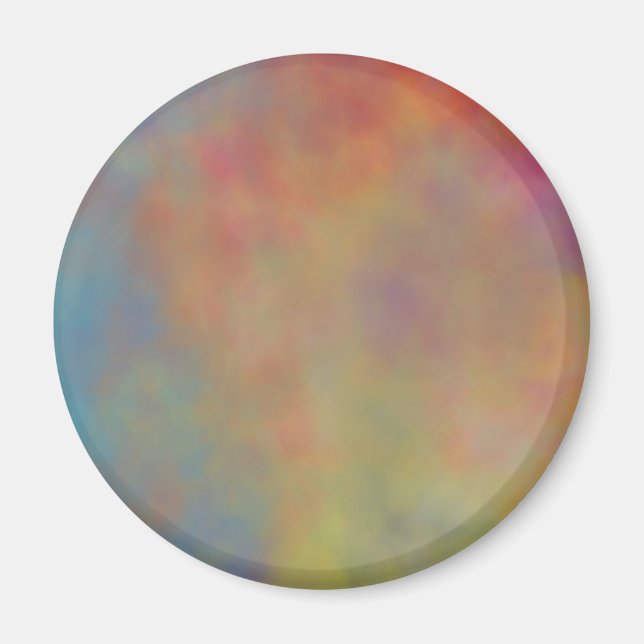 Imã nuvens abstratas (Frente)