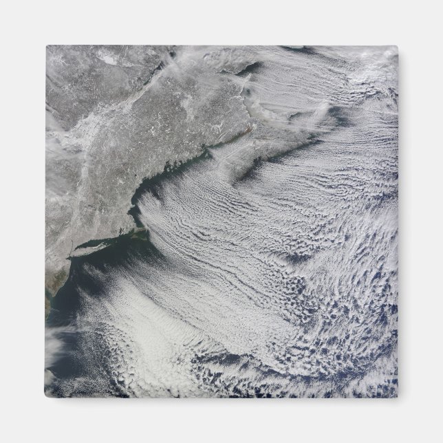 Imã Nuvens através dos céus do Atlântico Norte (Frente)