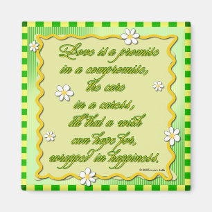 Imã Nuvens da inspiração:  O amor é um ímã da pro