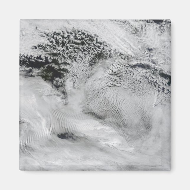 Imã Nuvens de ondas em forma de navio (Frente)