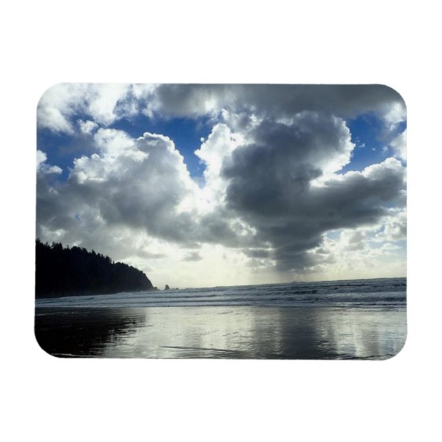 Ímã Nuvens de Tempestade, Oswald West State Beach, OR (Horizontal)