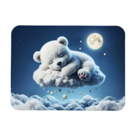 Ímã Nuvens de ursos sonhando sonho animal
