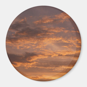 Imã Nuvens do Pôr do Sol I Fotografia do Céu Colorido