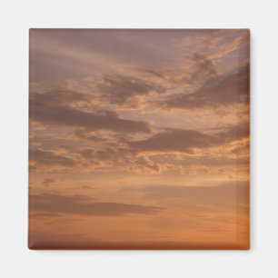 Imã Nuvens do Pôr do Sol II Pastel Abstrato Natureza