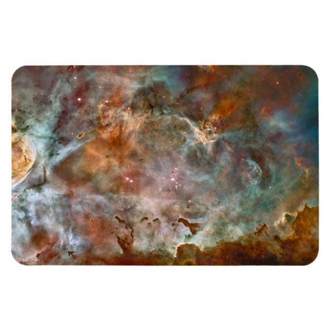 Ímã Nuvens Escuras da Nebulosa de Carina Hubble Espaço (Horizontal)