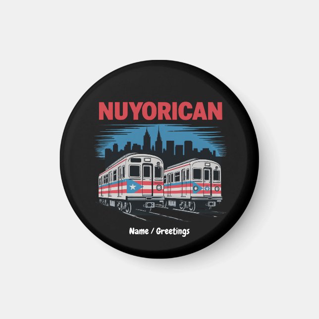 Imã Nuyorican Puerto Rican Nova Iorque Pride Boricua (Frente)