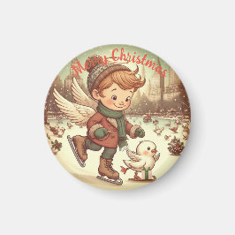 Imã NYC Christmas Angel