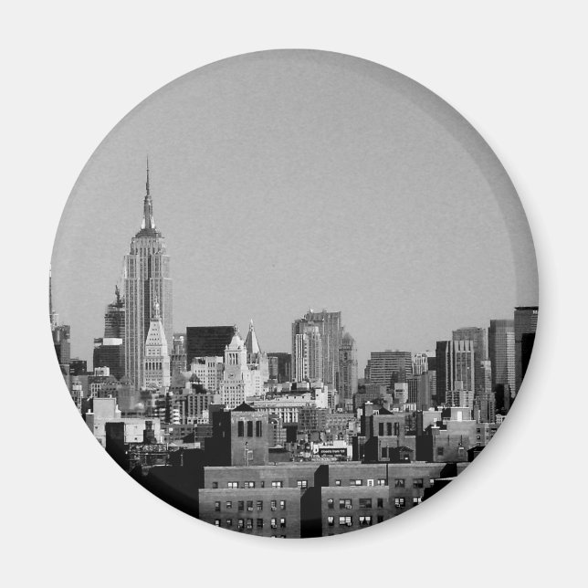 Imã NYC Skyline Magnet (Frente)